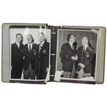 Binder of Original 1965 Ryder Cup at Royal Birkdale Golf Club Photos - Sargent Family Collection