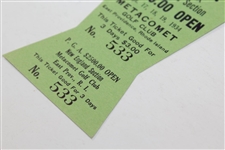 1934 PGA of American New England Section $2500 Open at Metacomet GC FULL Ticket #533