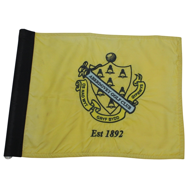 Aberdovey Golf Club Course Flown Embroidered Flag
