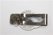 Rod Munday's 1968 PGA Seniors Teacher Trophy Championship Contestant Badge/Clip