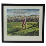 Bobby Jones Signed Dom Lupo Grand Slam British Amateur at St. Andrews Print - Only One Known JSA FULL