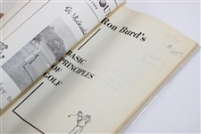 Five (5) Uncommon Golf Instructional Booklets - Mangrum, Keds, Snead/Wright, Cox & Burd