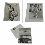 Three (3) Arnold Palmer Wire Photos