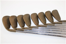 Set of Ping Becu Irons in Great Condition - Orange Dot