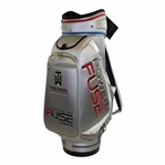 Tiger Woods Official FUSE Science Logo Full Size Golf Bag Red/Black Lining - Excellent Condition