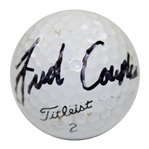 Fred Couples Signed Titleist 2 Logo Golf Ball JSA ALOA