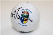 Ian Baker-Finch Signed Open Championship Royal Birkdale Logo Golf Ball - Site Of Win JSA ALOA