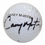 Casey Martin Signed Casey Martin Signature Personal Top-Flite Strata Golf Ball JSA ALOA