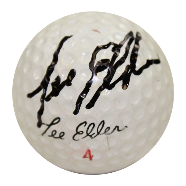 Lee Elder Signed Lee Elder Signature Faultess Model Golf Ball JSA ALOA