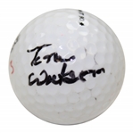 Tom Watson Signed Ryder Cup at The Belfry Logo Titleist Golf Ball JSA ALOA