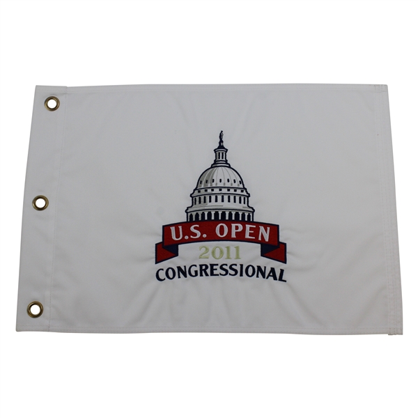 2011 Original US Open Embroidered Flag Congressional C.C. Rory McIlroy wins