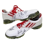 Tiger Woods, Phil Mickelson, Fred Couples & others Signed 2012 Ryder Cup Team Shoes JSA ALOA