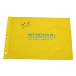 Brandt Snedeker Signed Wyndham Championship with 2007 Champion Inscription JSA ALOA