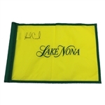 Annika Sorenstam Signed Lake Nona Course Flown Green & Yellow Flag JSA ALOA