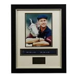 Payne Stewart WWJD Framed 1999 US Open Champion Presentation with Photo, Bracelet, & Nameplate