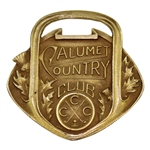 1914 Calumet Country Club Solid 14k Gold Medal Won by George H Lindsay