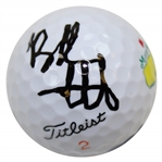 Bubba Watson Signed Masters Logo Ball BECKETT #BB09272