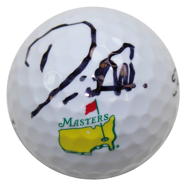 Danny Willett Signed Masters Logo Ball BECKETT #BB09310