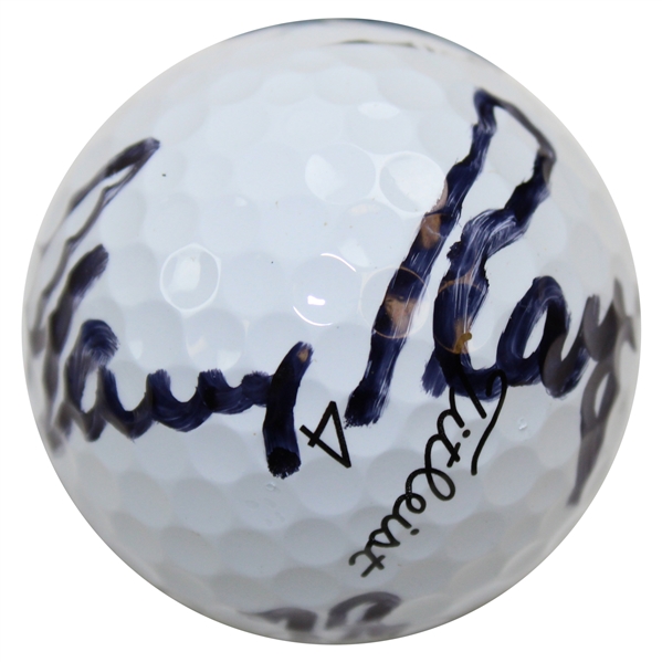 Gary Player Signed Signed Masters Logo Ball with Years Won BECKETT #BB09280