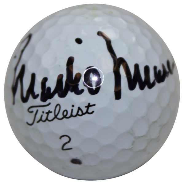Mark OMeara Signed Personal Used Titleist 2 Logo Golf Ball JSA ALOA