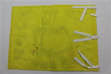 Undated Masters Champions Dinner Flag Signed by 17 Including Jack, Phil & others - Charles Coody Collection JSA ALOA
