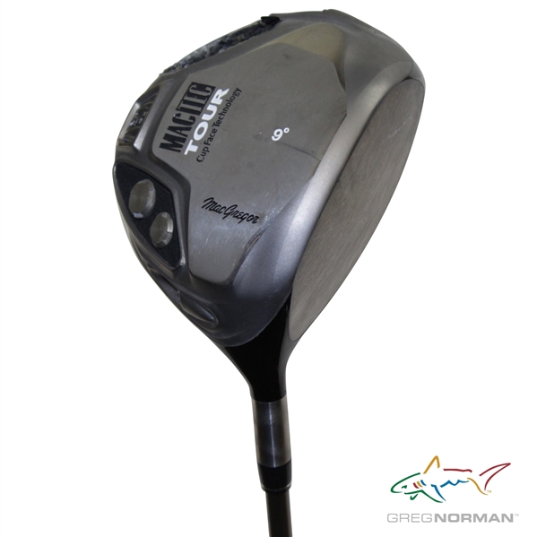 Greg Normans Personal MacGregor MacTec TOUR CupFace Technology 9 Degree Driver