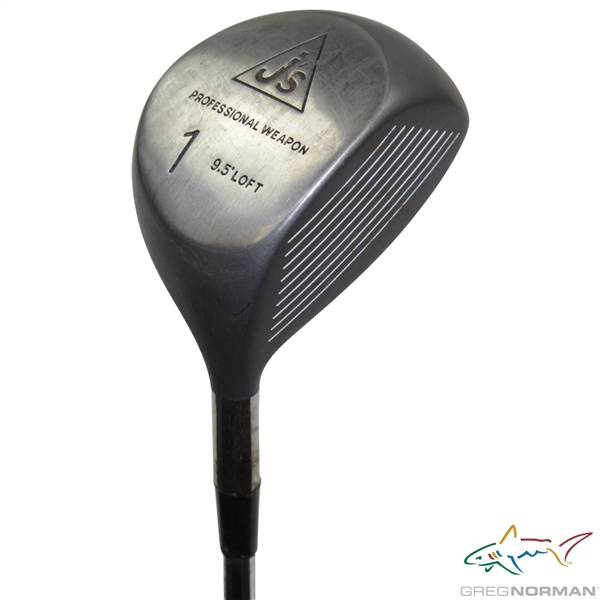 Greg Normans Personal Used JS Professional Weapon 9.5 Degree Loft Driver