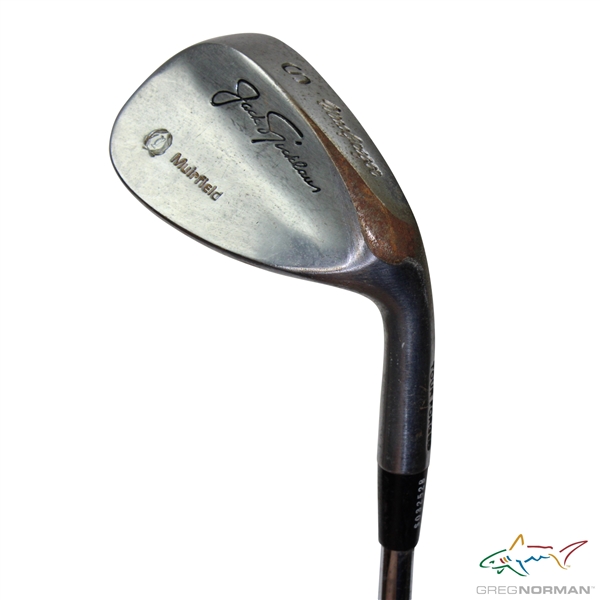 Greg Normans Personal Used Jack Nicklaus MacGregor Muirfield Tour Forged Sand Wedge