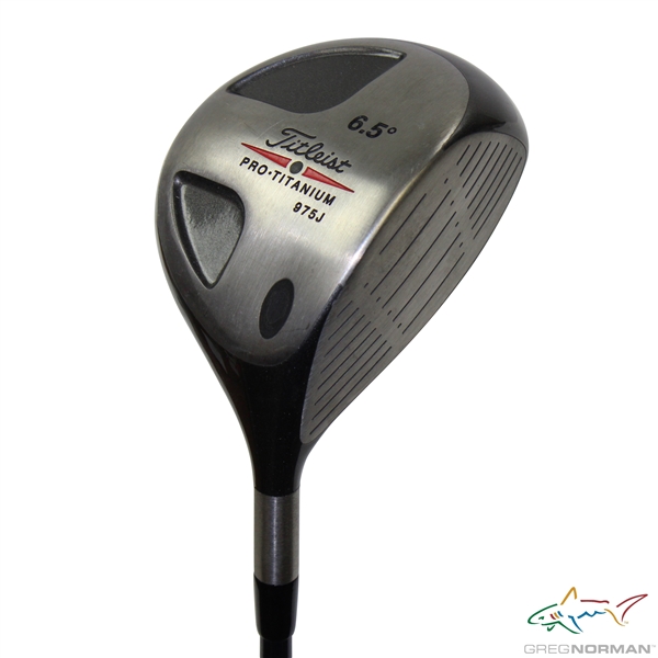 Greg Normans Personal Used Titleist Pro- Titanium 975J 6.5 Degree Driver