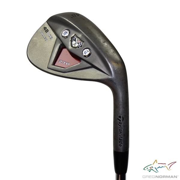 Greg Normans Personal Used TaylorMade ZTP 48/06 Milled 58 Degree Wedge