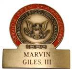 Vinny Giles 1993 USGA Senior Open Championship Contestant Badge