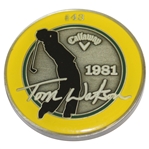 Tom Watson 2016 1981/1977 April Callaway Coin/Medallion #43 - Vinny Giles Collection