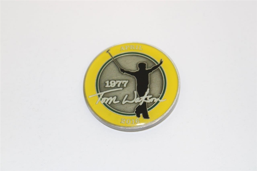Tom Watson 2016 1981/1977 April Callaway Coin/Medallion #43 - Vinny Giles Collection