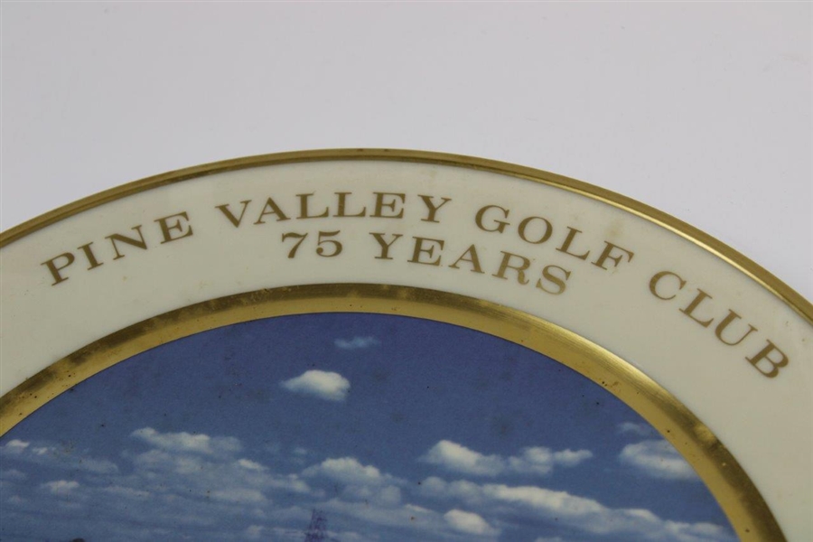 Vinny Giles' Pine Valley Golf Club 75 Years John Arthur Brown Trophy Medalist Lenox Plate - 1913-1988