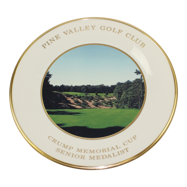 Vinny Giles Pine Valley Golf Club Crump Memorial Cup Senior Medalist Lenox Plate - 1999