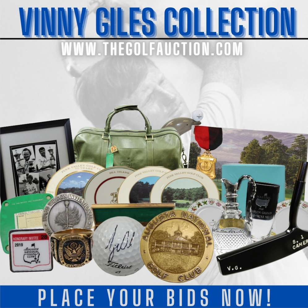 Lot Detail Vinny Giles' Personal L. Coleman Invitational at