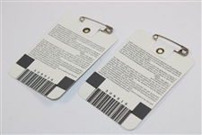Two(2) 1984 Masters Series Badges & Two(2) 1995 Masters Series Badges