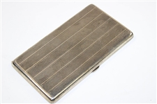 1924 Daily Mail Golf Tournament Sterling Silver 6.98 Troy Oz Cigarette Case