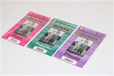2001 Masters Monday, Wednesday, & Thursday Daily Tickets - Tiger Woods Winner