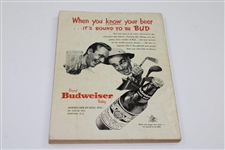 1954 US Open Championship at Baltusrol Golf Club Official Program