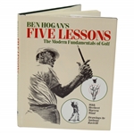 Ben Hogan Signed 1985 Ben Hogans Five Lessons: The Fundamentals of Golf Book JSA ALOA