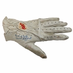 Charlie Sifford Signed 1967 GHO Tournament Winning Used Golf Glove with Info - Historic Win JSA ALOA