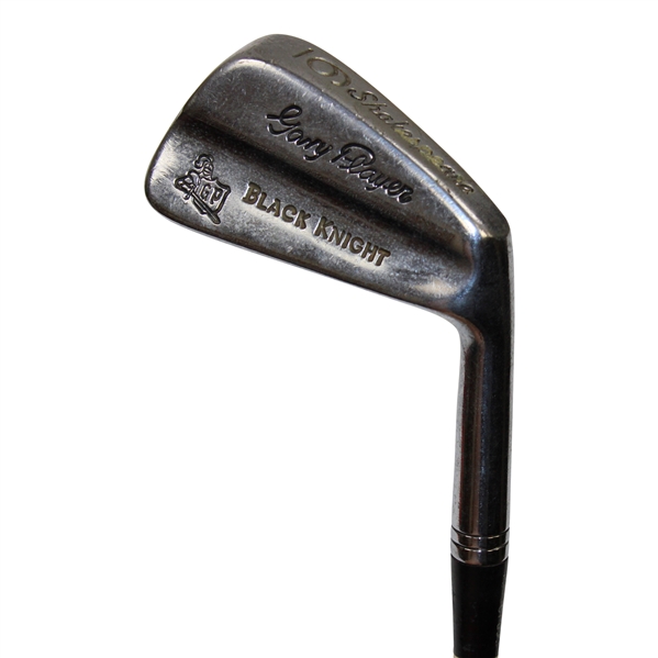 Gary Players Personal Used Gary Player Black Knight Shakespeare 6 Iron with Provenance Letter