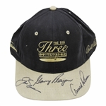 Palmer, Nicklaus, & Player Signed Big 3 Invitational Hat JSA ALOA