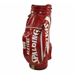Augusta National Head Pro Bob Kletcke Personal Spalding Red/White Full Size Golf Bag