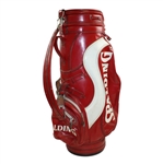 Augusta National Head Pro Bob Kletcke Personal Spalding Red/White Full Size Golf Bag