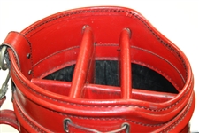 Augusta National Head Pro Bob Kletcke Personal Spalding Red/White Full Size Golf Bag