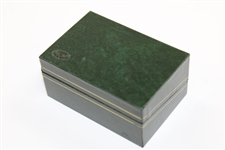 Augusta National Golf Club Sterling Silver Logo Cuff-Links in Green Box