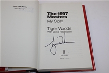 Tiger Woods Signed 2017 'The 1997 Masters: My Story' Book JSA ALOA