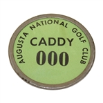 Vintage Undated Augusta National Golf Club Caddy Badge #000